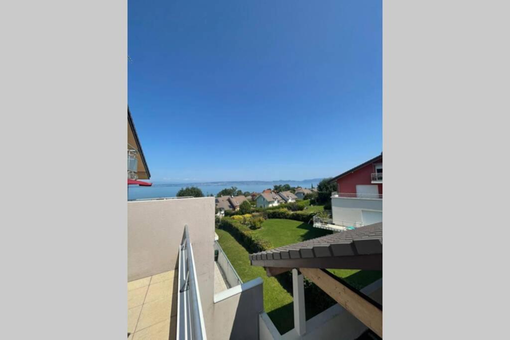 Superbe Appartement Au Calme Avec Vue Sur Le Lac. Évian-les-Bains Eksteriør bilde